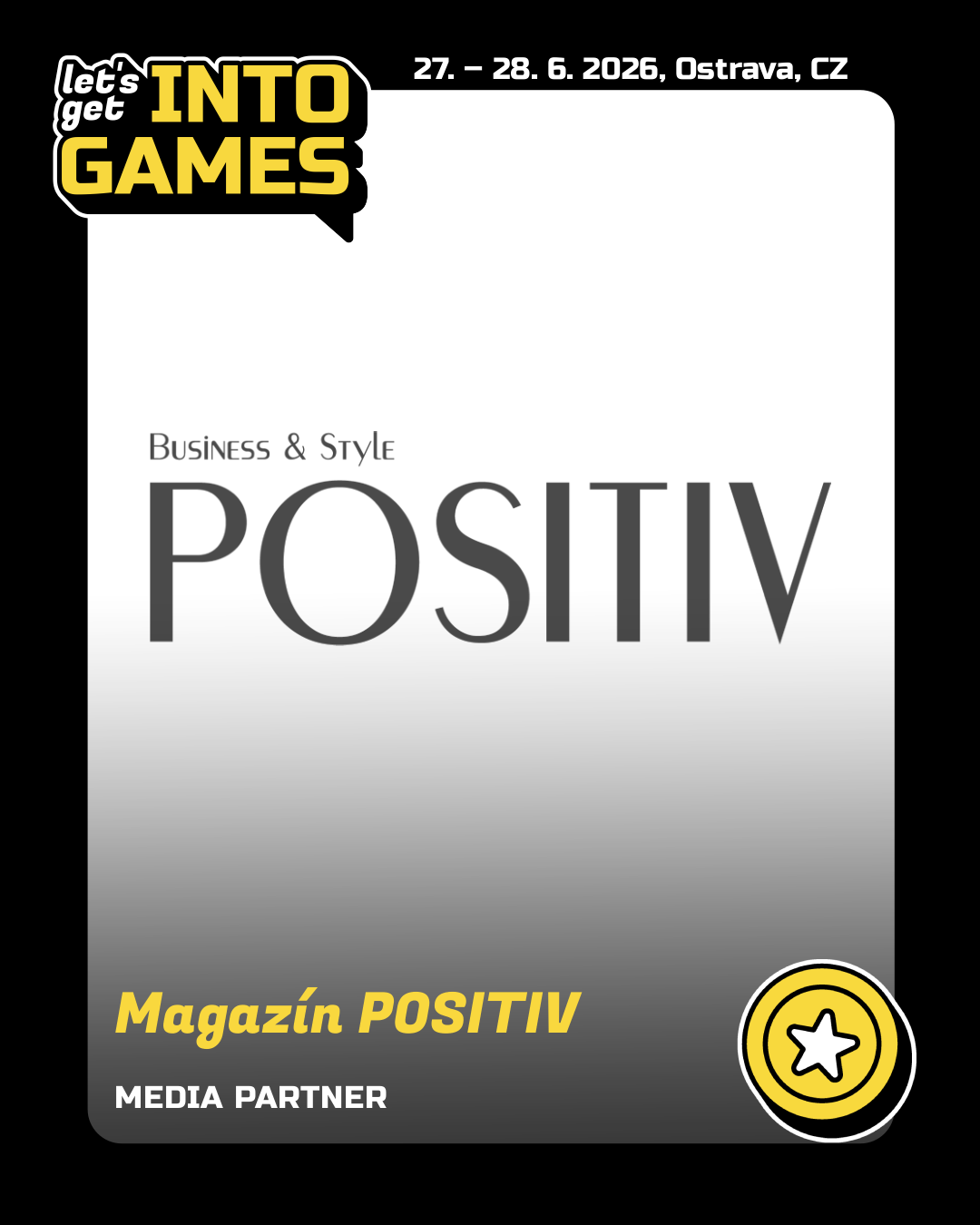 media partner Magazín POSITIV