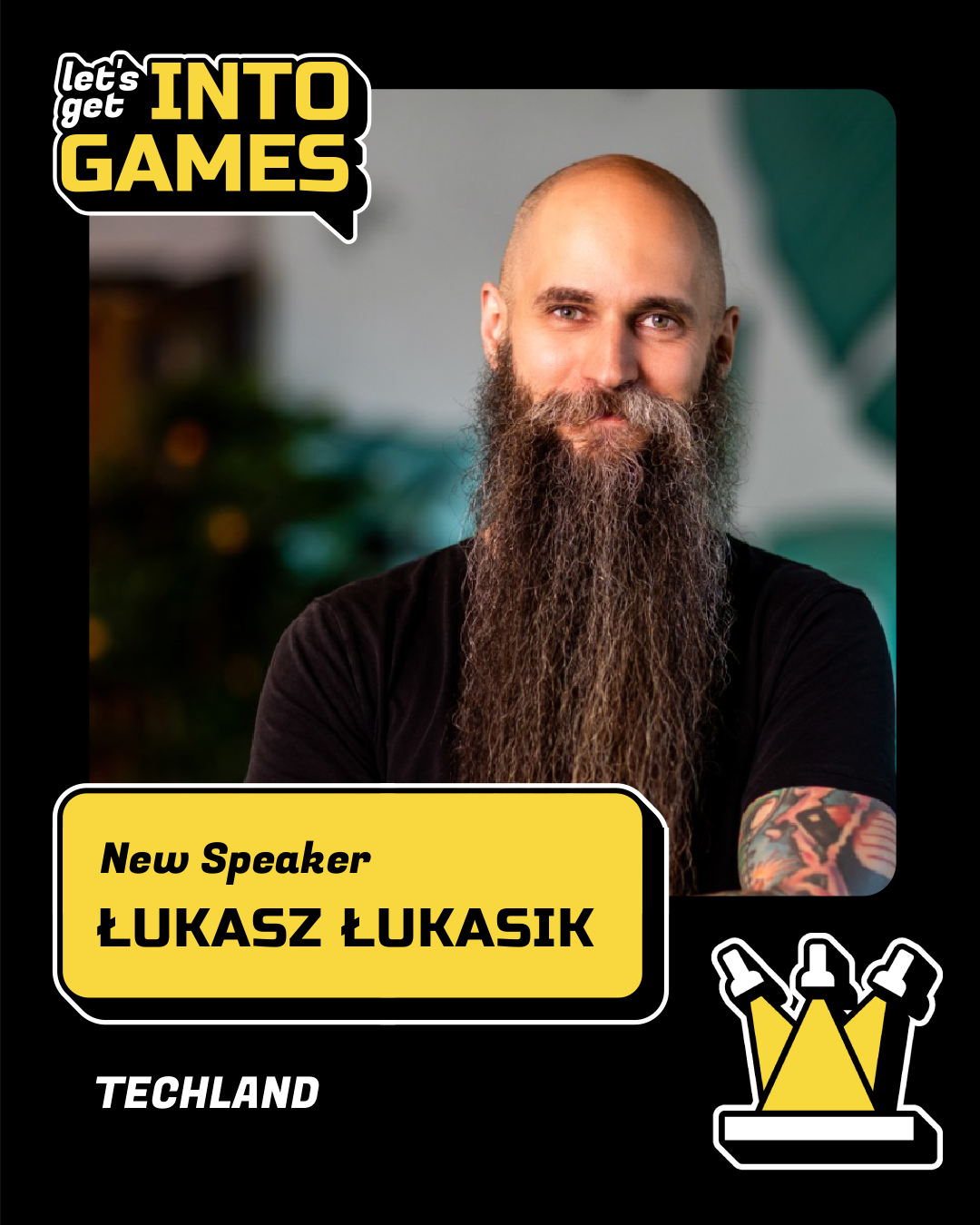 speaker Łukasz Łukasik