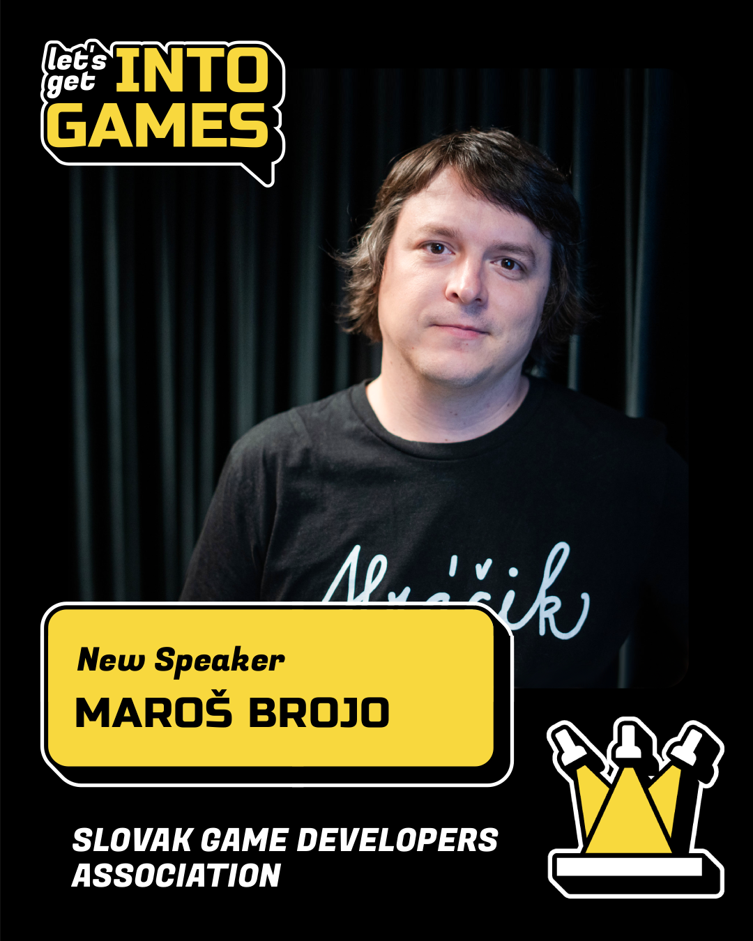 speaker Maroš Brojo